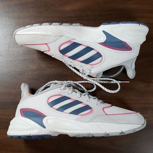 Adidas WMNS 90's Valasion Tech Ink Running Shoes - Picture 3 of 7